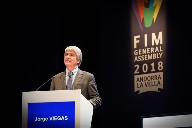Anunciado nuevo presidente de la FIM: Jorge Viegas
