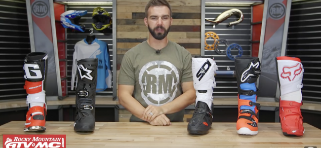 Vídeo: Estas son las mejores botas de motocross del 2019