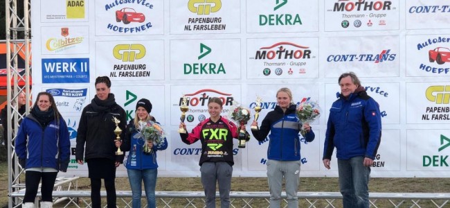 Shana van der Vlist gewinnt den Winter Ladies Cup in Dolle