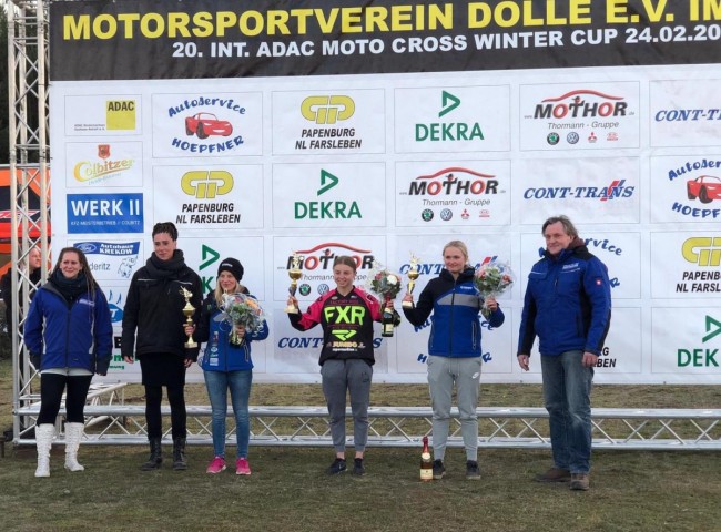 Shana van der Vlist gewinnt den Winter Ladies Cup in Dolle