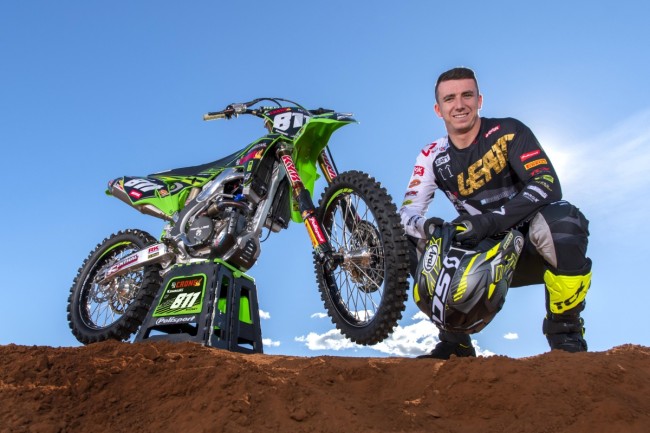 Adam Sterry on his stage at Hawkstone Park