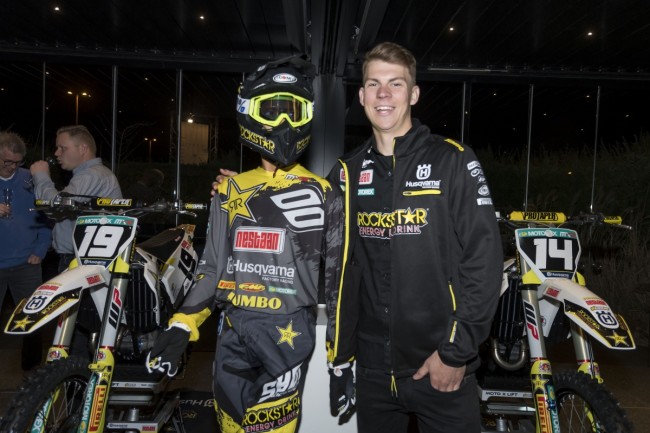 Das Rockstar Energy Husqvarna Factory Racing MX2-Team wird vorgestellt