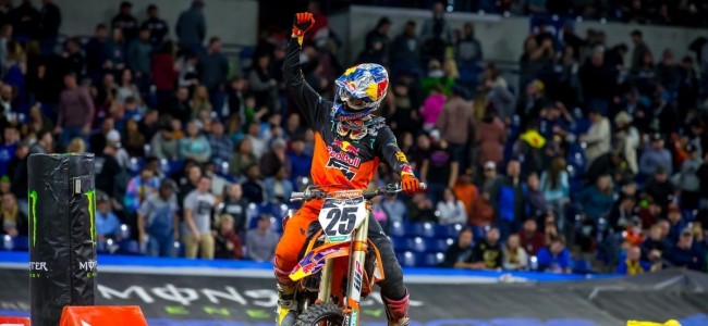 Musquin can keep the victory but not the points!