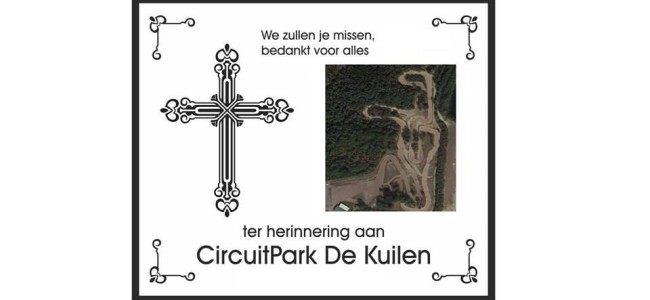 Final tribute to circuit park De Kuilen