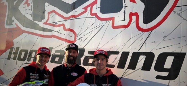 Austin Root tegner med KMP Honda Racing