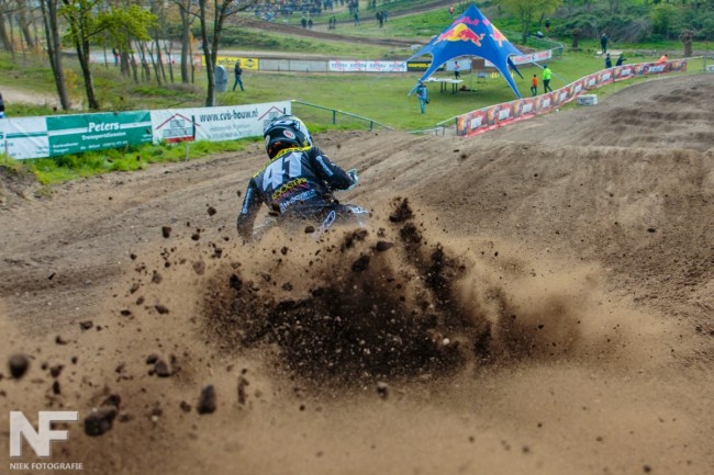 Action in Axel während des Dutch Masters of Motocross