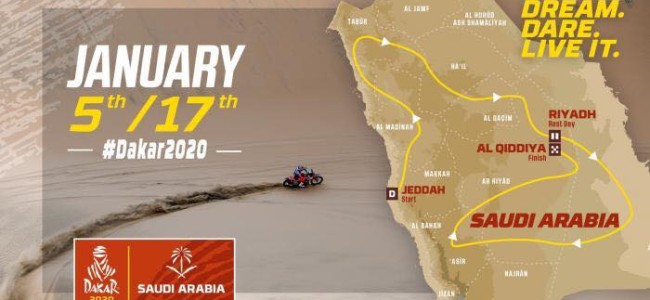 De Dakar Rally gaat naar Saoedi-Arabie