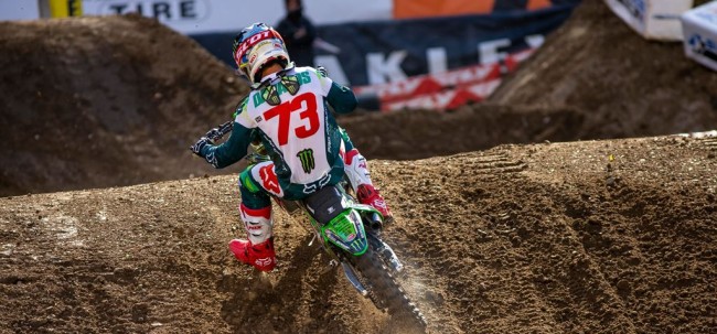 Martin Davalos has to leave the 250SX class