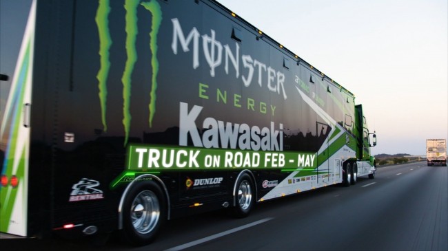 Video: This is the new Kawasaki race truck