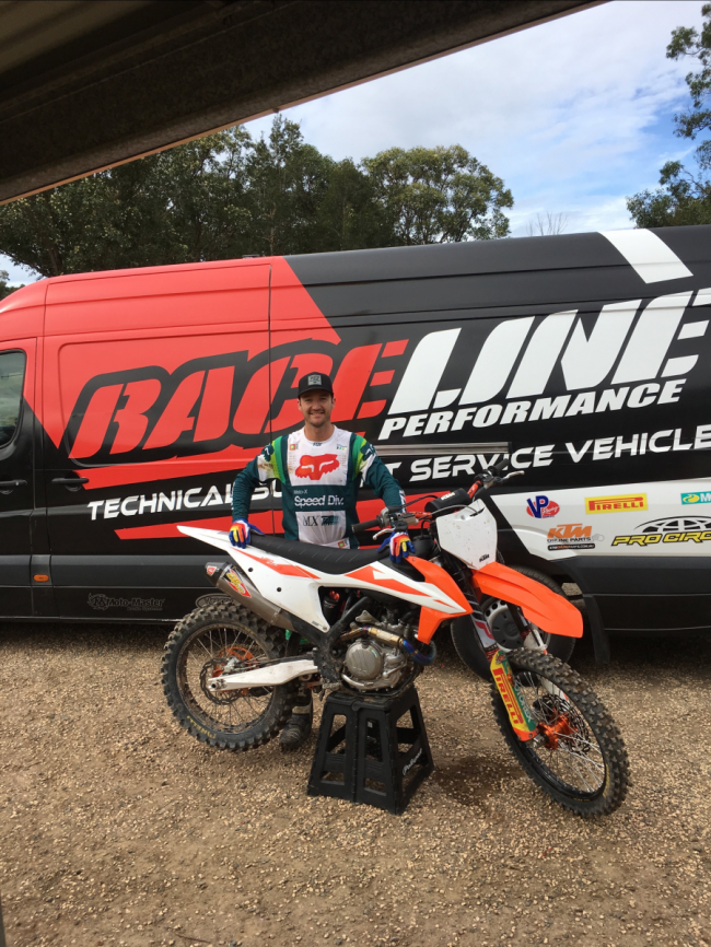 Dean Ferris makes the switch to KTM