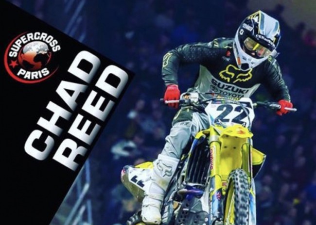 Chad Reed kommer til Supercross Paris