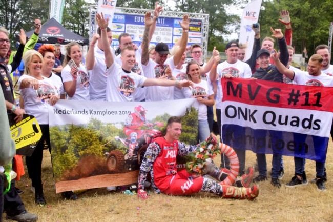 Mike van Grinsven vuelve a ser campeón holandés de quads ONK