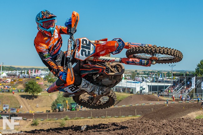 KTM's top team for La Chinelle: Dewulf-Grobben-Magain!
