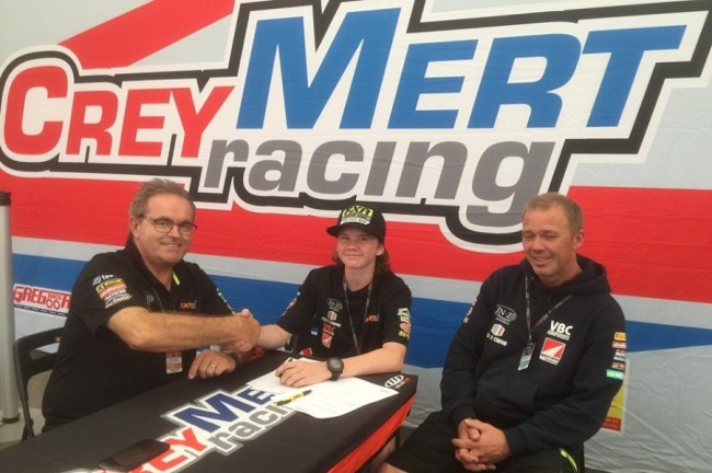 Hakon Osterhagen amplía su contrato con CreyMert Racing