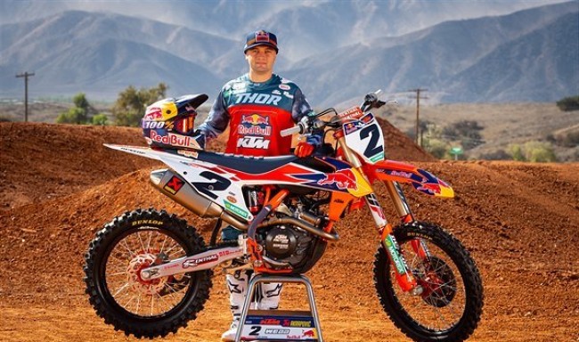 Cooper Webb is no longer in action this season