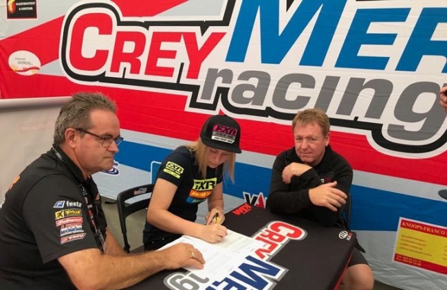 Avrie Berry maakt CreyMert Racing compleet