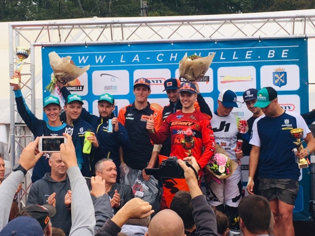 La Chinelle: Magain, Dewulf and Grobben get the job done!