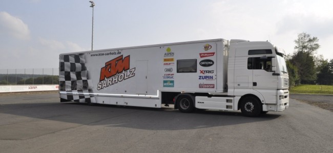 Te koop: KTM Sarholz team truck
