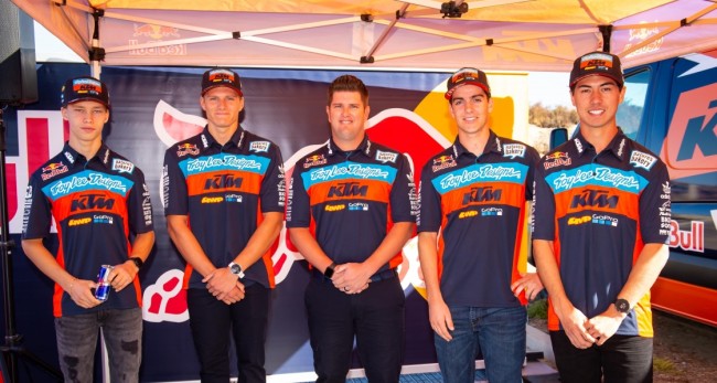 Brian Moreau confermato dal Team TLD-Red Bull-KTM
