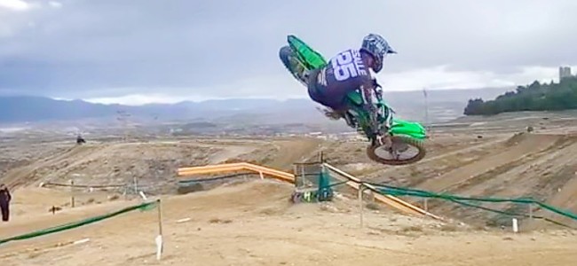 VIDEO: Clement Desalle tests in Spain