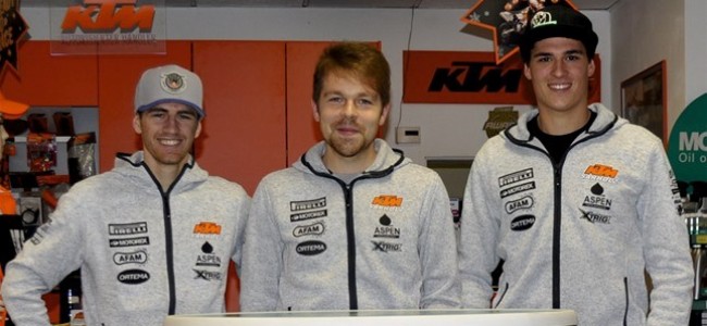 Two Austrians at Team Sarholz-KTM