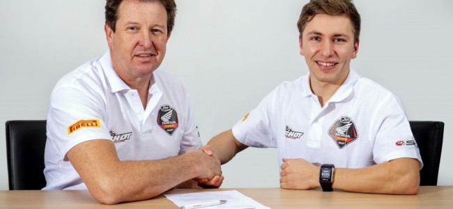 Artem Guryev mit JM Honda Racing in der MXGP-Weltmeisterschaft