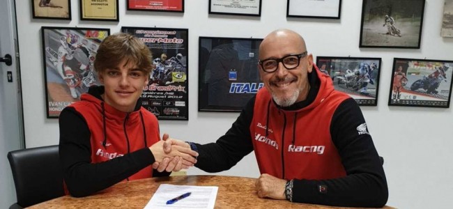 Luca Diserens tekent bij Team Assomotor-Honda Racing!