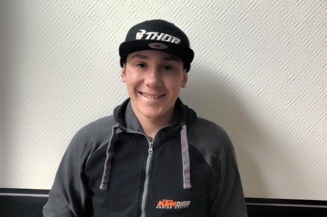 Florian Miot mødte "Globe powered by Diga Racing" i EMX125