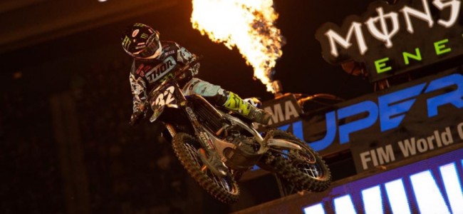 Justin Cooper records his first Supercross victory