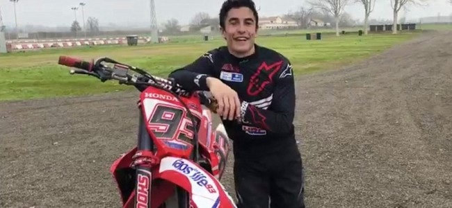 VIDEO: Marc Marquez sulla moto da cross!