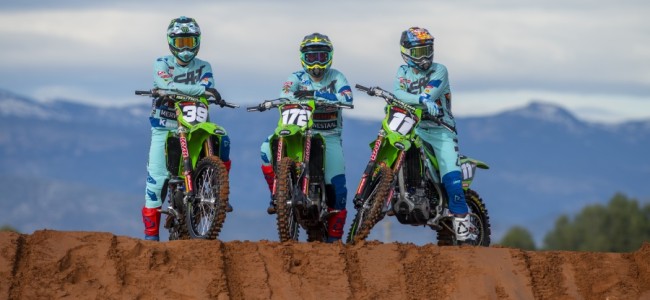Kawasaki in the official name of F&H Racing Team