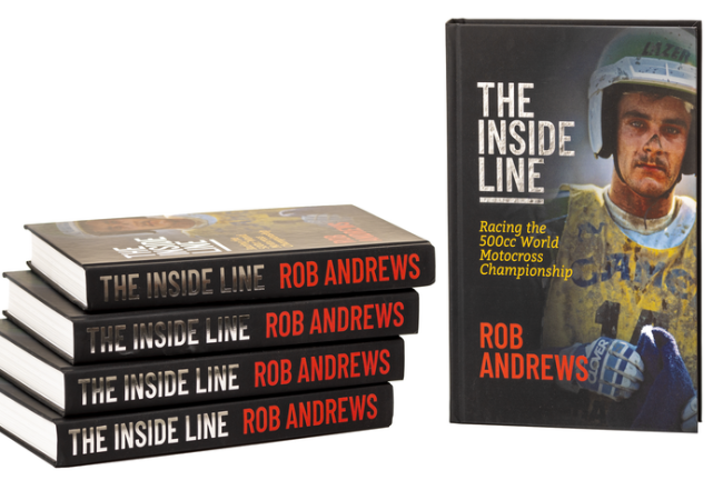 „The Inside Line“: Rob Andrews schreibt ein Buch über die 500er-Weltmeisterschaft!