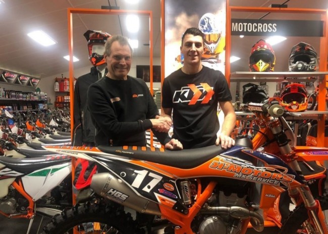 Van der Mierden is working on his recovery with JH-KTM