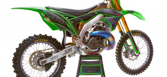 Art on studs: the KX500 in a modern frame!