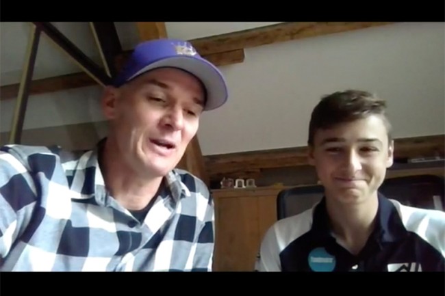 VIDEO: Stefan und Liam Everts auf Sporza