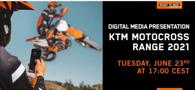 Preparati: lancio dal vivo delle moto da cross KTM 17 alle 2021:XNUMX!