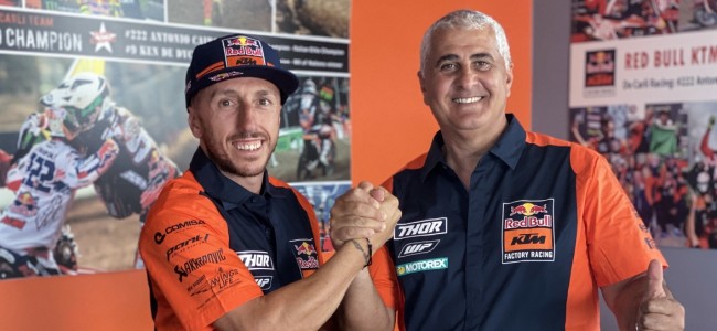 Tony Cairoli extends his contract by one year!