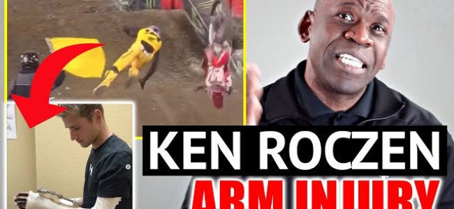 Vídeo: Doctor explica la lesión en el brazo de Ken Roczen