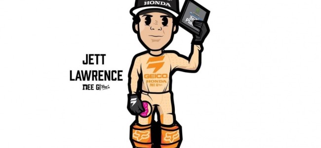 VIDEO: Jett Lawrence, ¡el piloto de motocross AMA más divertido!