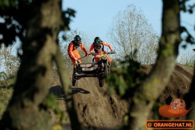 Bax/Musset winnen spectaculaire ONK Sidecar Masters te Oss!