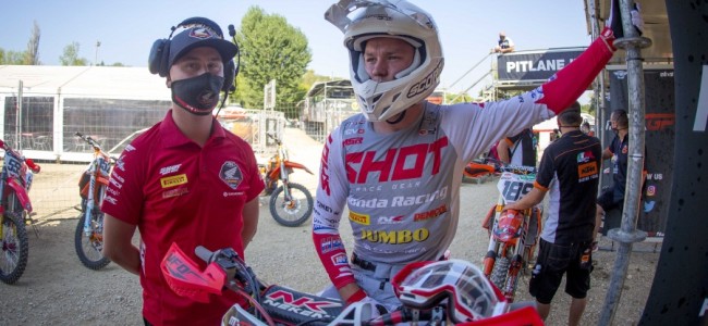 Dylan Walsh continues his MXGP learning experience
