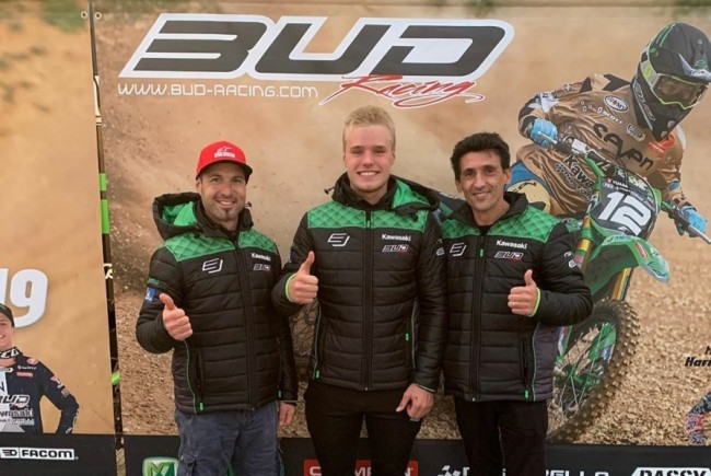 BUD Racing con Fredriksen e Prugnieres nell'EMX250