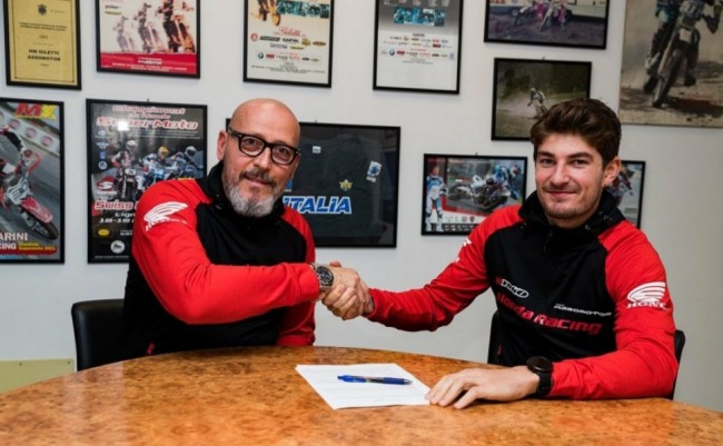 Rubini extends his contract with Honda