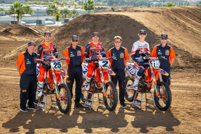 Max Vohland alongside Musquin and Webb at Red Bull KTM!