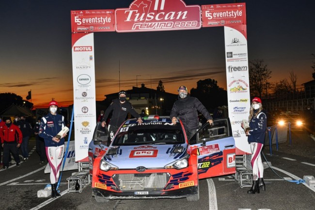 FOTO: Cairoli finisht als zesde in Tuscan Rewind 2020