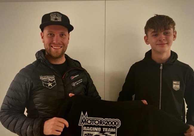 Danny van den Bosse unterschreibt bei Motor2000 KTM!