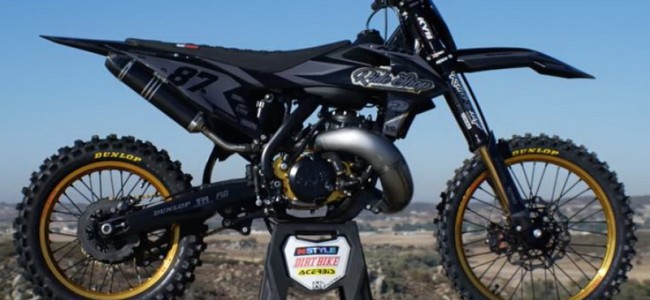 VIDEO: the Dark Knight KTM 500cc project