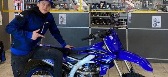 Mairis Pumpurs blijft een Yamaha-rijder