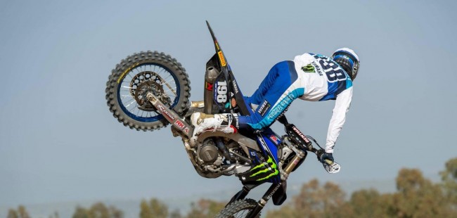Thibault Benistant gets on the YZ250F