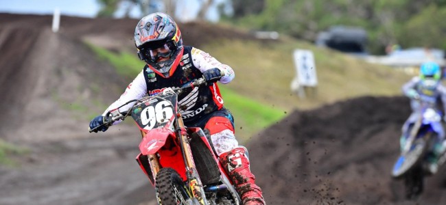 Kyle Webster starts clear in Wonthaggi